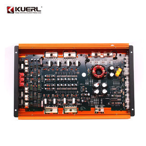 Kuerl เครื่องขยายสัญญาณเสียง4ช่อง4x80W CTC-9800 12V สำหรับรถทุกคัน - Product Image 1