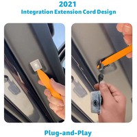 JINXIN Lumière de projection de porte de voiture Offre Spéciale Lampes LED Lumière d'accueil professionnelle pour Tesla Model 3/X/S/Y