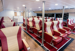 Chantier naval de grande capacité, construction professionnelle de ferries rapides personnalisés, économiques en carburant, coque en fibre de carbone durable, bateau de tourisme - Product Image 3