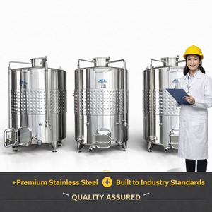 Customized <b>Wine</b> Stainless Steel Floating Lid Fermenter Variable Capacity Fermentation Tank Manufacturers - Product Image 6