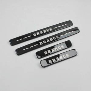 Chất Lượng Cao Màu Đen Thép Không Gỉ Tự Động LED CỬA <span class=keywords><strong>Sill</strong></span> Scuff Tấm Cho Benz G Class W463A W464 2019-2022 - Product Image 4