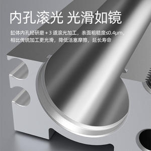 Cylindre à glissière pneumatique MXQ, rail de guidage réglable, piston linéaire, roulement, composants principaux, options 6/8/12/16/20/25*10*30*40*50*75 - Product Image 5