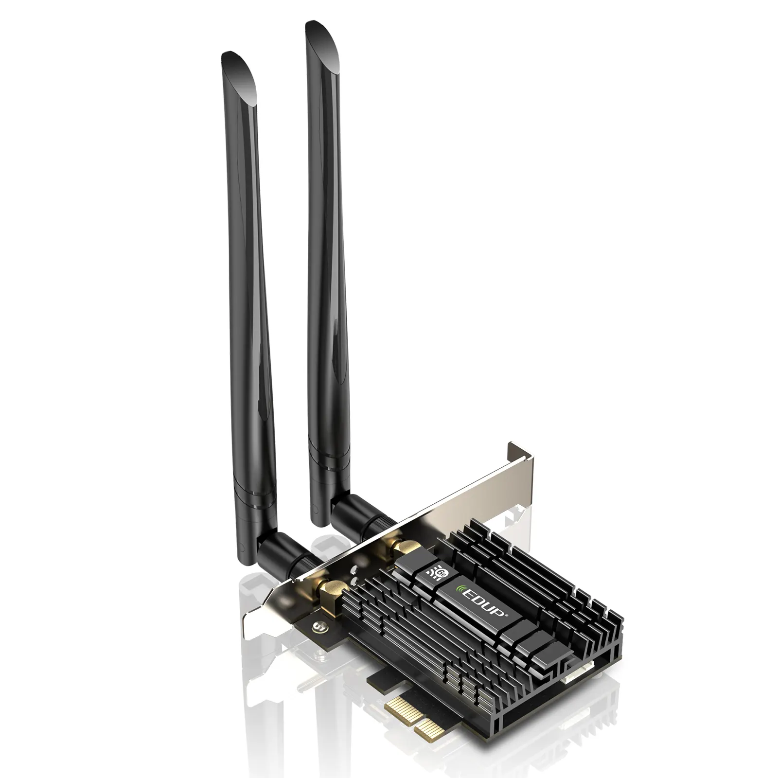 Banda di viaggio 5400Mbps 2.4G/5G/6G 802.11AX WIFI 6E in-tel AX210NGW AX200 BT 5.2 adattatore Wireless PCIE PCI Express AX210 scheda di rete