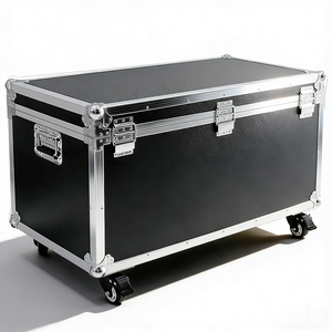 Fourniture d'usine de Ningbo équipement de dimension personnalisé étui de transport de protection en aluminium avec roues - Product Image 3