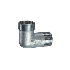 Raccordo a Gomito Maschio Cromato da 1 Pollice per Tubi in Rame per Impianti Idraulici - Product Image 1