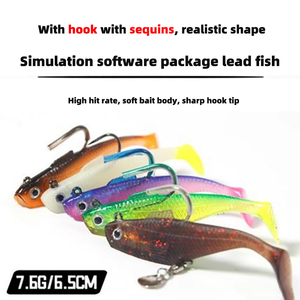 Jumping Fishing Lures Lead Bottom Anti-hanging Mandarin <strong>Fish</strong> Bass <strong>Catfish</strong> Black Sea <strong>Fish</strong> Lure <strong>Bait</strong> Soft <strong>Bait</strong> - Product Image 4