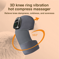 Meilleure vente Premium 3 Modes Vibration genou chauffage masseur orthèse avec contrôleur tactile de style magnétique