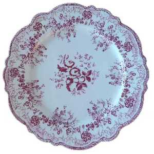 Four-Color Rose Ditsy Floral Morandi Bone China <b>Dinnerware</b> Set - Product Image 2