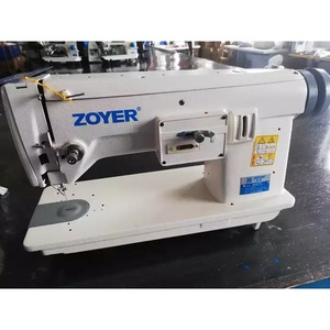 Máquina de bordar Zoyer 271 de 750 W y 1200 rpm, manual semiautomática para equipos de costura de telas - Product Image 1