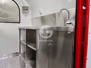 รถพ่วงขายอาหารทรงกลม ETODEVICE 2.2 เมตร ร้านกาแฟเคลื่อนที่และร้านอาหาร - Product Image 6