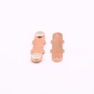 Terminale a clip personalizzato in metallo stampato per batteria a bottone <span class=keywords><strong>CR2032</strong></span>, a forma di foglio di contatto argentato, piccolo e piatto, per il terminale negativo - Product Image 4