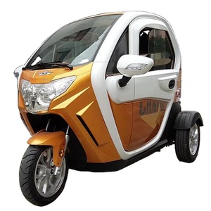 EEC Trois roues Mini voiture longue portée frein à disque Cargo Tricycle <span class=keywords><strong>Scooter</strong></span> avec cabine pour personnes âgées, handicapées et handicapées - Product Image 1