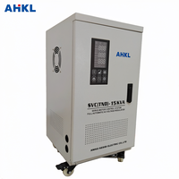 Régulateur de tension AC haute précision TND 15KVA monophasé, entrée 140V-260V, stabilisateur automatique pour équipement industriel