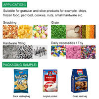 Machine d'emballage de sucre de riz 1Kg 5Kg entièrement automatique du fabricant chinois pour le papier d'emballage de pochette de papier de cas de produits chimiques alimentaires
