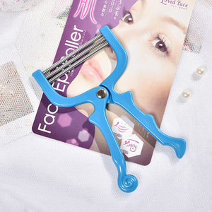Removedor de vello facial manual de plástico, práctico para mujeres, herramienta de depilación facial - Product Image 4