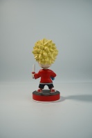 Bobblehead personnalisé en polyrésine, figurine de personnage peinte à la main, bobblehead avec photo personnalisée, décoration de bureau, souvenir, cadeau
