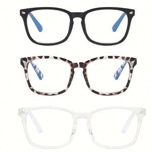 Gafas de Moda para Mujer y Hombre, Cuadradas, con Bloqueo de Luz Azul, Gafas Anti Luz Azul para Computadora 8082 - Product Image 1