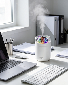 Humidificateur à ultrasons à brume froide silencieux pour chambre à coucher et grande pièce, dispositif de régulation d'humidité domestique en gros - Product Image 3