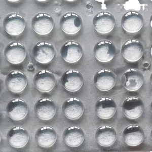 Sticky Absorber Anti-Slip Eco-Friendly Durable Plastic Glass <b>Table</b> Bumpers-Self-Adhesive Soft Clear Round Feet <b>Pads</b> - Product Image 3