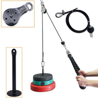 Machine à câble et poulies pour Biceps et Triceps, appareil de bricolage, de Fitness, système de raccord pour bras