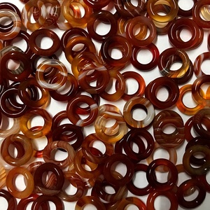 แหวนคู่มืออาเกตแหวนโมราสีแดง - Product Image 3