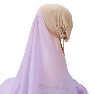 niqab Scarf great Adjustable cap chiffon hijab Shipping caps Istant Turban suit scarf Online