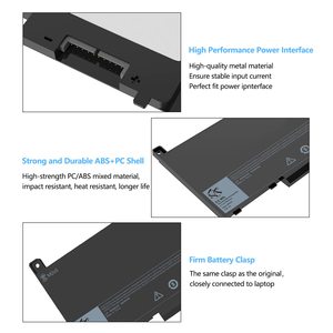 7.6V 60Wh 7500mAh MXV9V batterie d'ordinateur portable de remplacement pour <span class=keywords><strong>Dell</strong></span> <span class=keywords><strong>Latitude</strong></span> 5300 <span class=keywords><strong>5310</strong></span> 7300 7400 E5300 E5310 E7300 E7400 série - Product Image 3