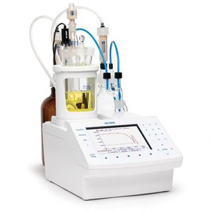 Titulador Coulométrico Karl HI934 de Hanna Instruments con Pre-Titración Automática y Acondicionamiento, Precisión del 0.1%, Rango de 1 ppm a 5% HI93 - Product Image 1