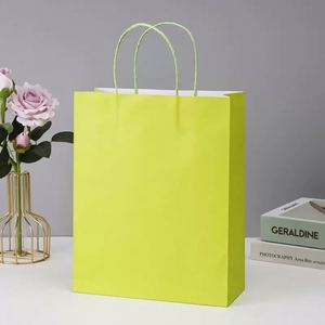 High Quality Eco-Friendly Kraft <b>Paper</b> Take Out Grocery Bags with Custom Print Logo and Handle for Beer Soda & Whisky - Product Image 4