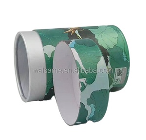 cardboard cylinder container for tea round box packaging Tea paper tube packaging