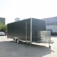 Robetaa remorque de caravane alimentaire remorque de camion de nourriture restaurant mobile entièrement équipé imbisswagen foodtruck