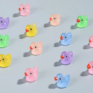 Miniaturas de Patinhos de Resina com Tema Animal para Decoração de Chá de Bebê e Presente para Casa - Product Image 4