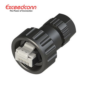 <span class=keywords><strong>Prise</strong></span> et <span class=keywords><strong>prise</strong></span> de courant IP68 <span class=keywords><strong>RJ45</strong></span>, connecteur de montage sur panneau <span class=keywords><strong>RJ45</strong></span>, connecteur étanche - Product Image 2