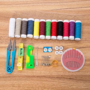 Portable Household Travelling Mini <b>Sewing</b> Kit in Plastic <b>Box</b> - Product Image 2