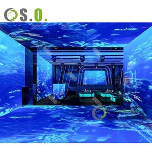 Sang trọng Dải Câu lạc bộ hộp đêm bar phòng chờ đồ nội thất nhà hàng gian hàng nhung đỏ vải VIP phòng chờ karaoke Ghế sofa cho Câu lạc bộ đêm - Product Image 2