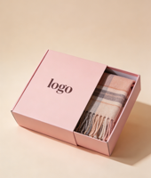 Boîtes d'expédition en carton ondulé rigide mat écologiques avec logo personnalisé pour foulards, chapeaux, parfums - Emballage postal