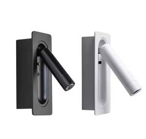Đèn LED âm tường có thể điều chỉnh độ sáng, đèn đầu giường, đèn đọc sách gắn tường cho phòng khách sạn, phòng ngủ - Product Image 1