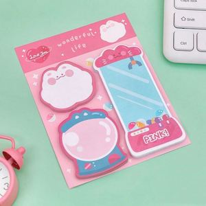 Custom Fruit Self-Adhesive Memo Pad Cute Sticky Notes for Reading <b>Bookmarks</b> School Stationery - Product Image 6