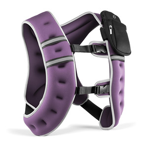 Chaleco con Peso y Franjas Reflectantes para Caminar, Hacer Ejercicio, Entrenamiento de Fuerza, Correr, Desarrollo Muscular - Product Image 1