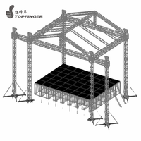 Nouvelle Arrivée 2026 Système de Treillis de Levage pour Scène Mobile Courbe, Éclairage et Décoration de Toit pour Événements Extérieurs et Concerts