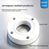 Kit de joints d'étanchéité PTFE longue durée pour actionneur hydraulique, étanchéité dynamique haute pression pour boîtier de filtre aérospatial, joint torique d'étanchéité sous vide