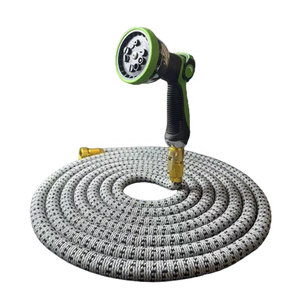 Manguera de Jardín Mágica Extensible Ligera en Oferta, Manguera de Goma Flexible Anticorrosión Enrollable, 10 Modos de Rociado - Product Image 4