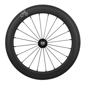 Juego de ruedas de carbono 349 de 16 pulgadas, freno de llanta para cubierta de 25mm, ruedas de bicicleta plegables de carbono de 16 ", ruedas <span class=keywords><strong>Minivelo</strong></span> Bmx de 3 velocidades - Product Image 2