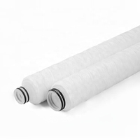 10 pouces 40 pouces fer enlèvement chaîne plaie cartouche filtrante PP filtre de fil pour la filtration des sédiments