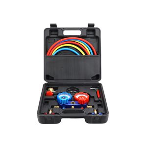 Kit de manomètres pour climatisation R134A, outil de réparation de climatisation automobile - Product Image 2