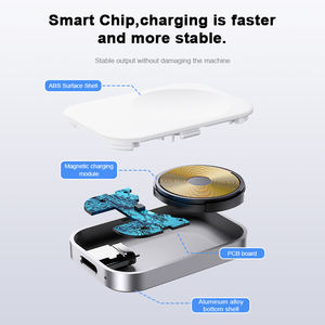 Chargeur magnétique pour montre intelligente, nouveau produit en vente chaude, pour iPhone <span class=keywords><strong>Apple</strong></span>, chargeur <span class=keywords><strong>rapide</strong></span> pour montre intelligente, <span class=keywords><strong>charge</strong></span> magnétique - Product Image 2