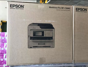 Imprimante jet d'encre <span class=keywords><strong>multifonction</strong></span> <span class=keywords><strong>couleur</strong></span> A4 <span class=keywords><strong>Epson</strong></span> WorkForce Pro WF-C5890 avec impression recto verso, Wi-Fi, numérisation, copie et fax - Product Image 5