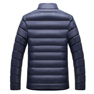 Nuove Giacche <span class=keywords><strong>Parka</strong></span> Degli Uomini di Vendita Calda di Qualità Autunno Inverno Caldo di Marca Outwear Sottile di trasporto del Mens Cappotti Casual Frangivento Giacche Uomini M-6XL r1530 - Product Image 5