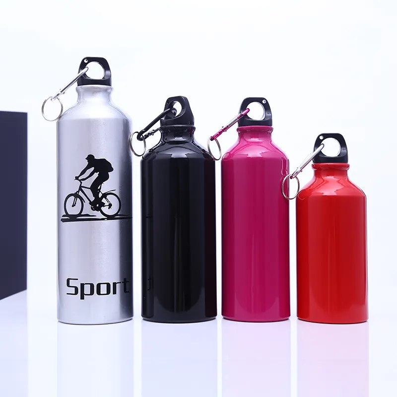 Sportwaren großhandel aluminium reise wasserflasche sublimation sport edelstahl trinkwasserflasche
