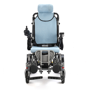 Silla de Ruedas Eléctrica Plegable Ligera de Aleación de Aluminio para Personas Mayores Discapacitadas con Batería de 13A, Silla de Ruedas Portátil - Product Image 2